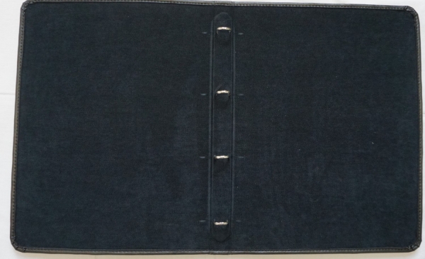 Verkündigungsmappe, Ringbuch, schwarz